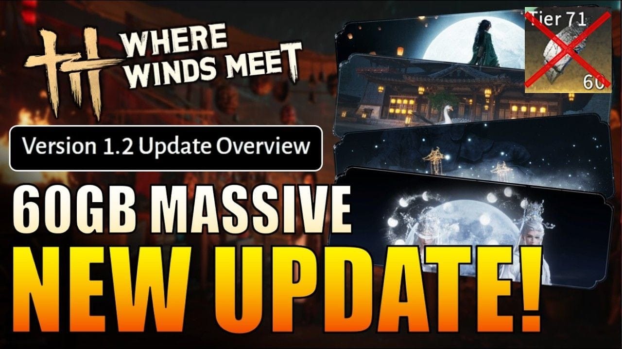 Where Winds Meet BIGGEST UPDATE YET: 2 New Maps, Guild Wars, Training Dummy, Events and more...