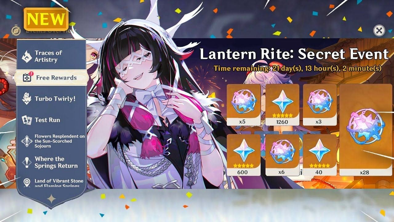 NEW! UPDATED 18,320 PRIMOGEMS IN 6.3! NEW FREE REWARDS CONFIRMED - Genshin Impact