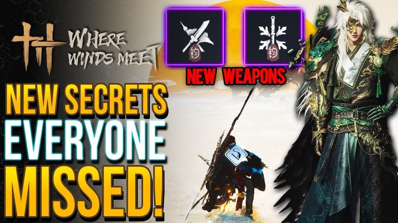 New Buffs, Nerfs & How TO Try Secret New Horizontal Blade in Where Winds Meet Update 1.2