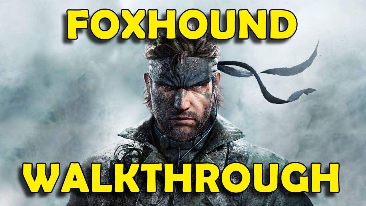 Metal Gear Solid 3 Delta - Foxhound Walkthrough (Full Game)