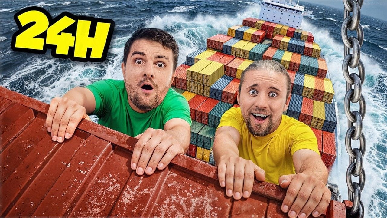 24H SUR UN BATEAU CARGO (en pleine mer)