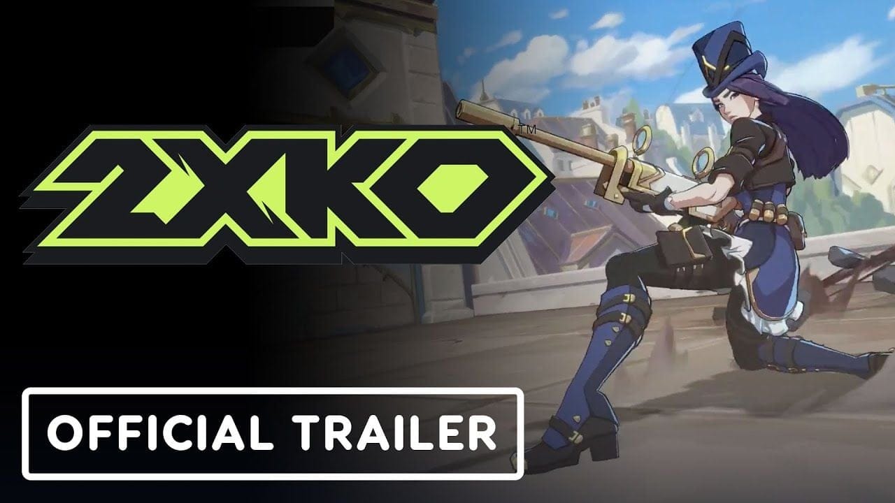 2XKO - Official Caitlyn Move Set Gameplay Trailer