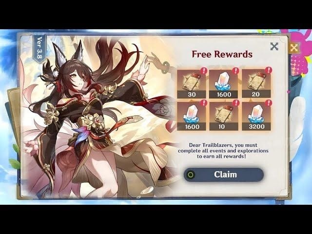 NEW UPDATE! HOW TO GET 41 FREE PULLS FOR FUGUE & LINGSHA IN 3.8 2ND HALF - Honkai: Star Rail