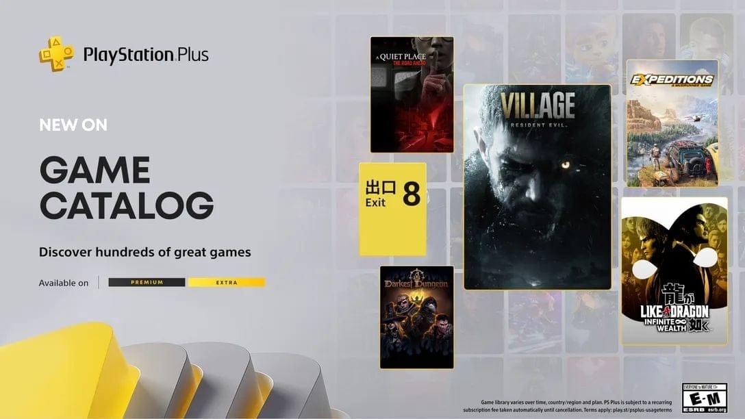 PlayStation Plus : Resident Evil Village, The Exit 8, Like a Dragon Infinite Wealth et d'autres arrivent le 20 janvier - IG News