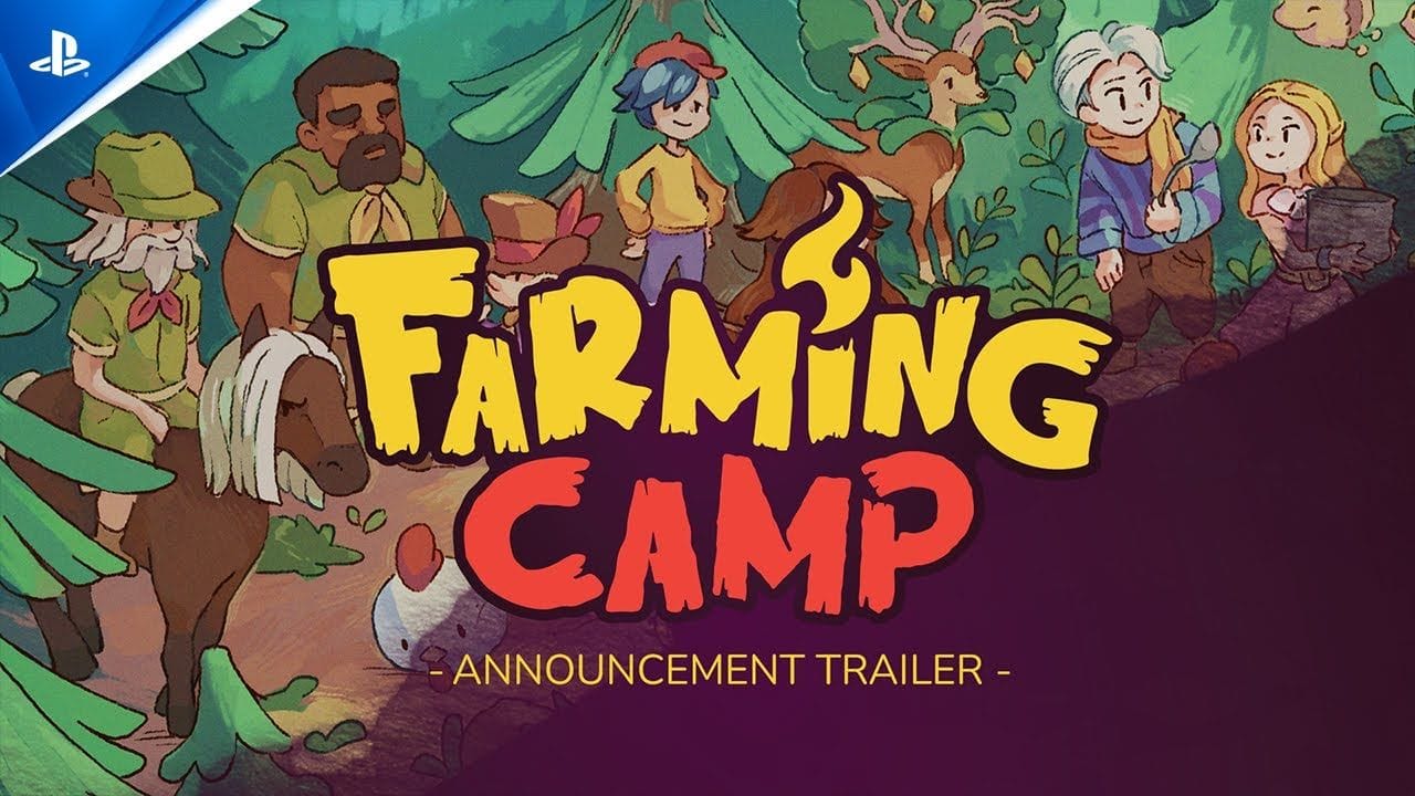 Farming Camp - Announcement Trailer | PS5 Games