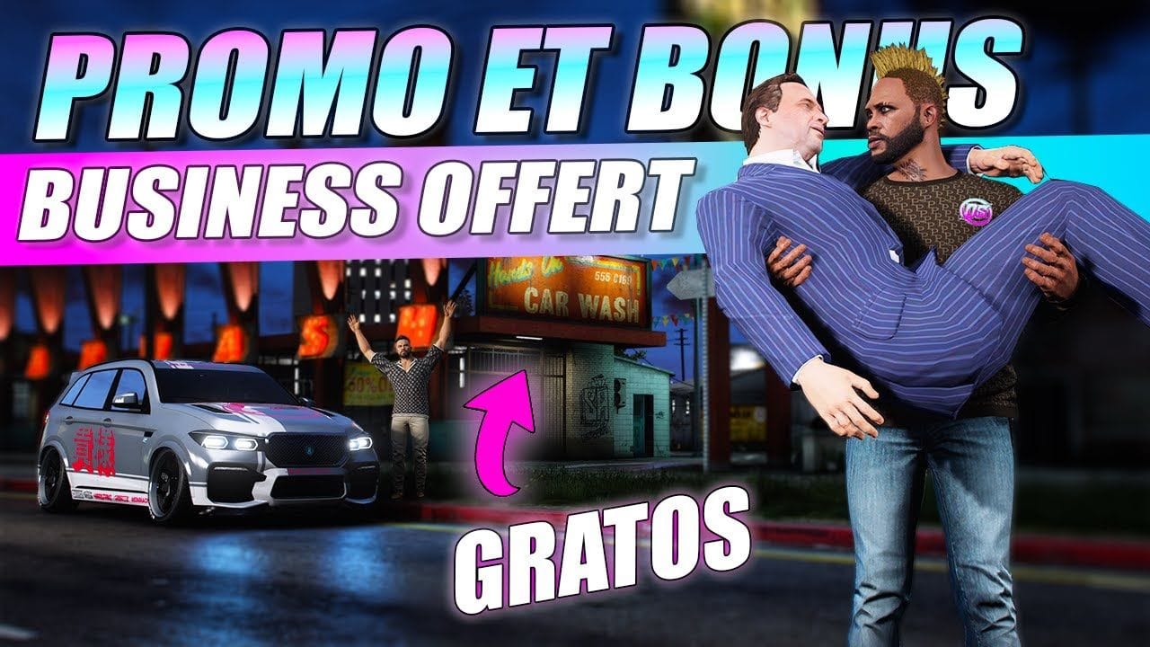 BUSINESS GRATOS !! PROMO ET BONUS DE LA SEMAINE - GTA ONLINE