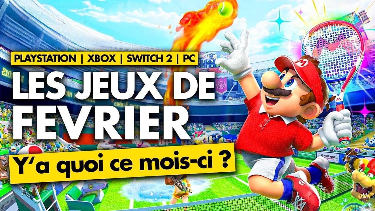 TOP 10 des sorties jeux vidéo en FÉVRIER 2026 ! 🎮