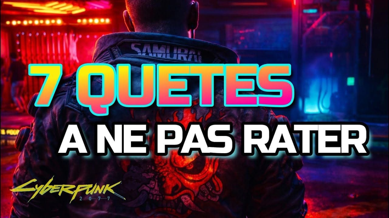 Cyberpunk 2077 : 7 quêtes que tu peux rater 🔥 (armes & véhicules cachés)
