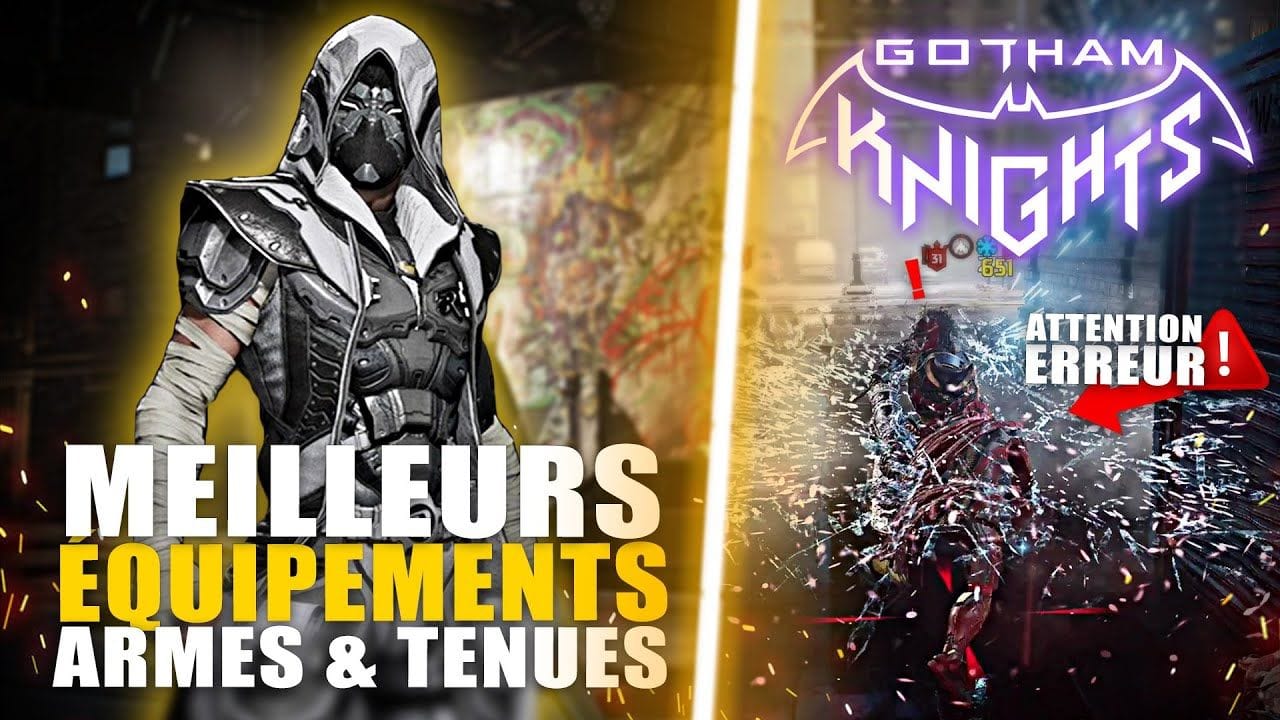 Gotham Knights - Obtenir les MEILLEURS Équipements & ERREURS à ne PAS faire (Gotham Knights Astuce)