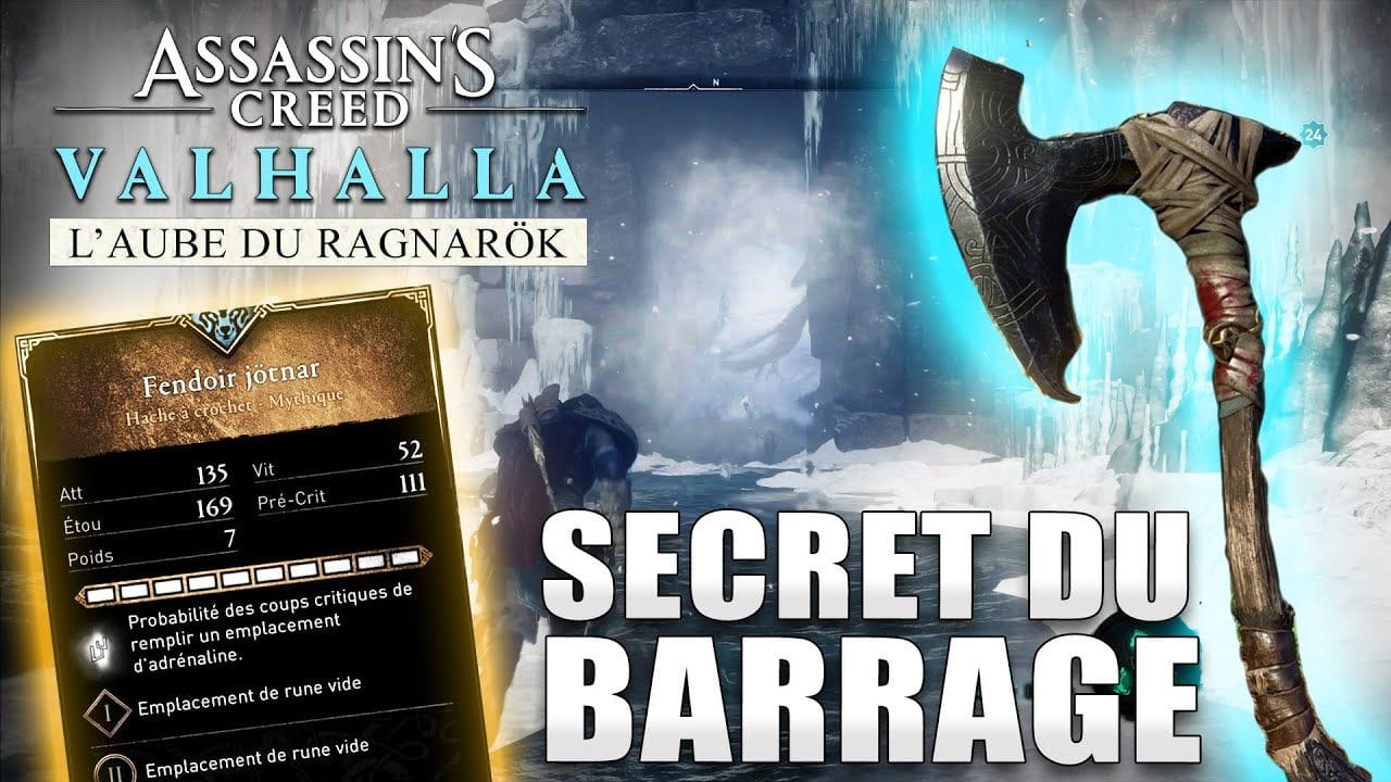 ÉNORME SECRET du BARRAGE dans L'Aube Du Ragnarök ! Entrer dans le PORTAIL (Boss et Arme LÉGENDAIRE)