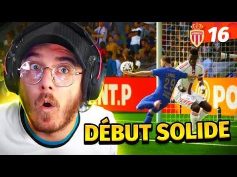 GROS PROGRÈS pour YAMINE JUNIOR GRÂCE à la COMPO de MONACO ! (Carrière Yamine Junior #16)