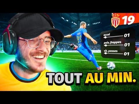 ON MODIFIE les STATS à 1 pour YAMINE sur FC 26 ! Voici le résultat... (Carrière Yamine Junior #19)