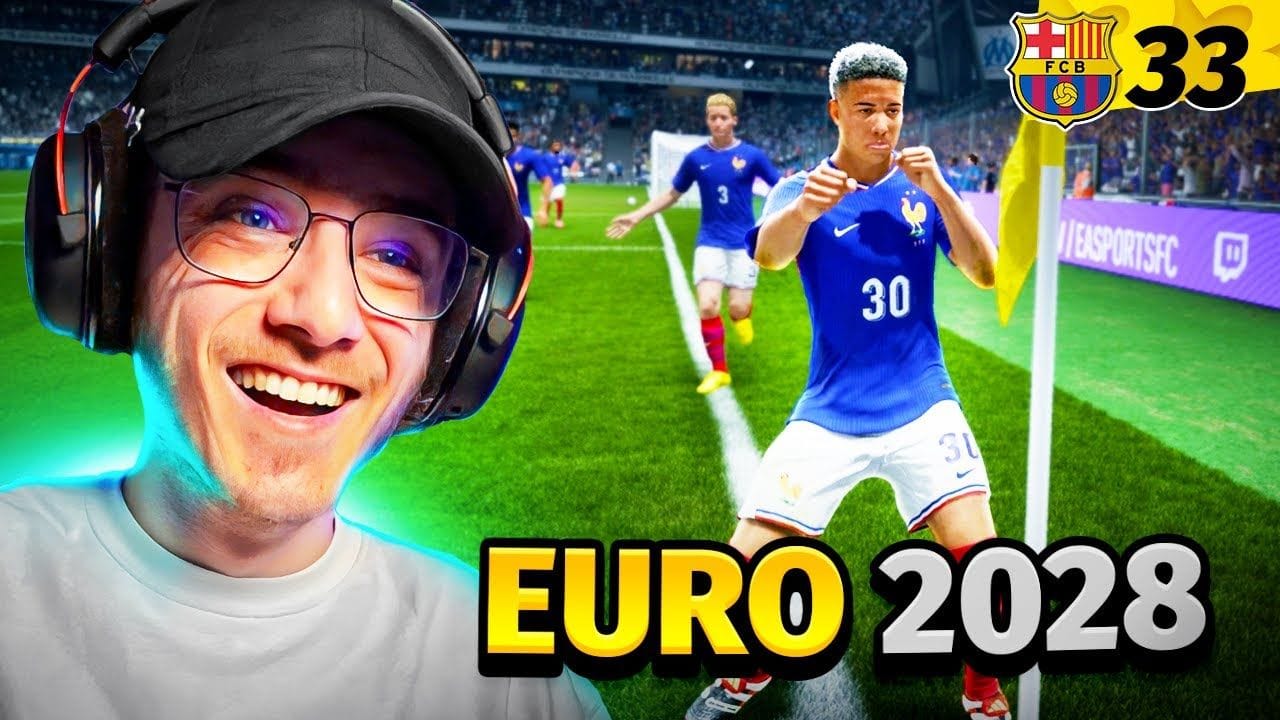 C'est le DÉBUT de L'EURO 2028 pour YAMINE JUNIOR ! (Carrière Yamine Junior #33)