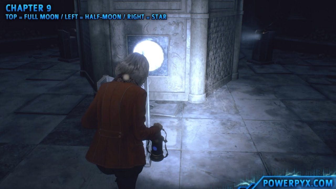 Resident Evil 4 Remake - Mausoleum Lantern Lamp Puzzle Solution (Chapter 9)
