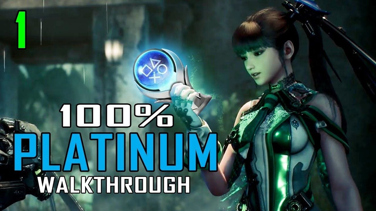 STELLAR BLADE - 100% Platinum Walkthrough 1/29 - Full Game Trophy Guide & Collectibles