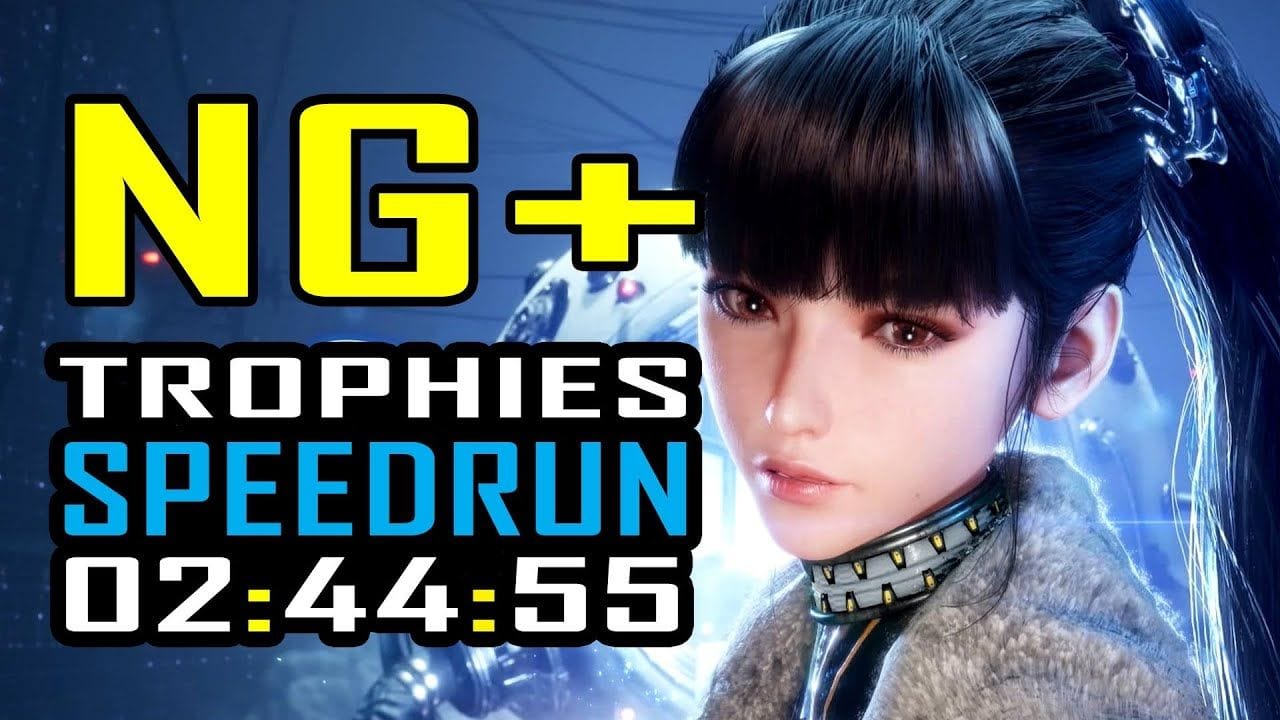 STELLAR BLADE - NG+ Speedrun Walkthrough DLC Trophies in 02:44:55
