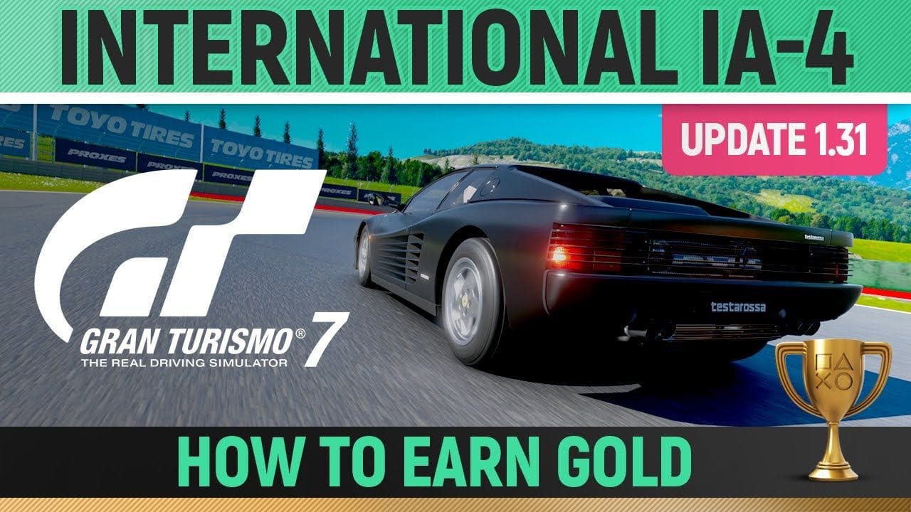 Gran Turismo 7 - International IA-4 License (UPDATE 1.31) 🏆 How to Earn Gold