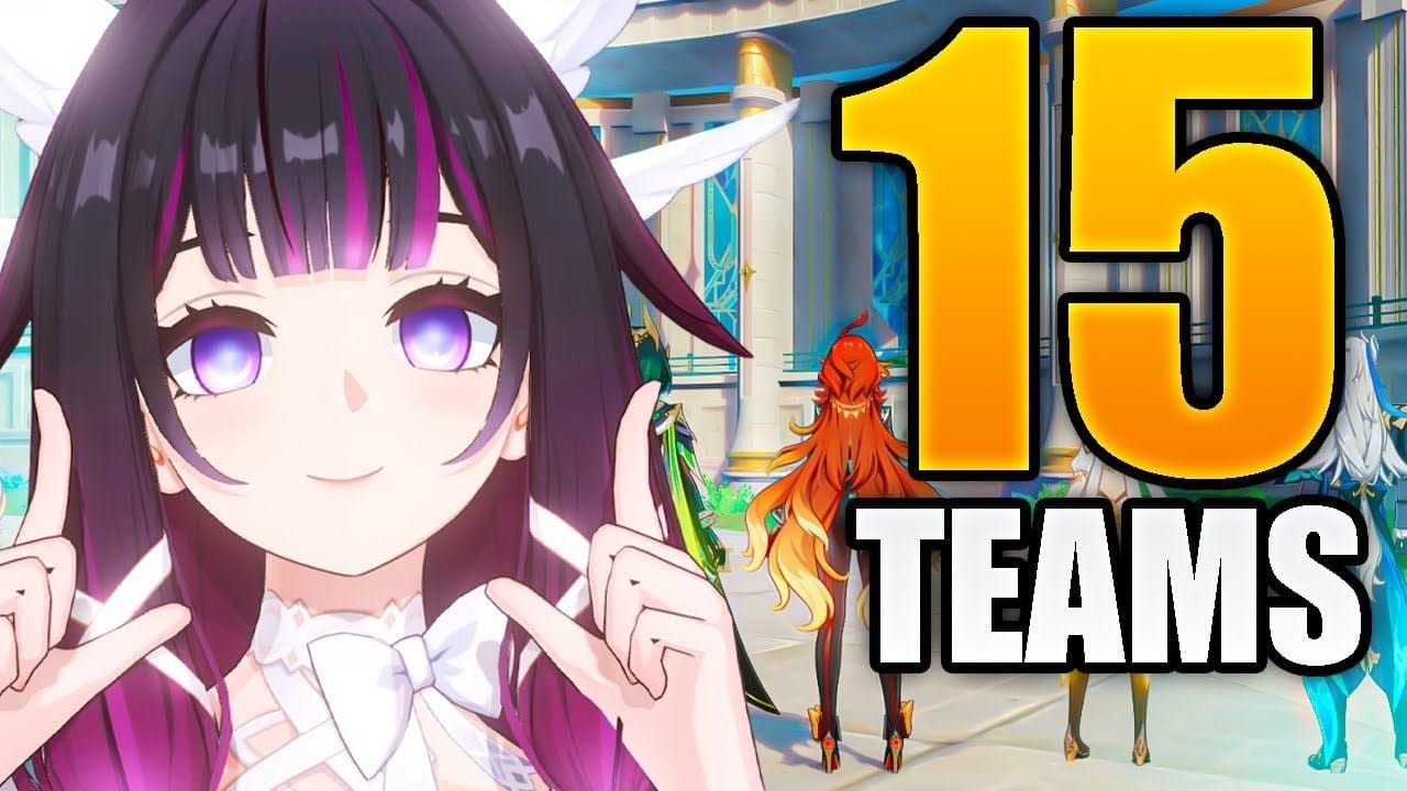 15 TEAMS pour COLUMBINA ! Genshin Impact