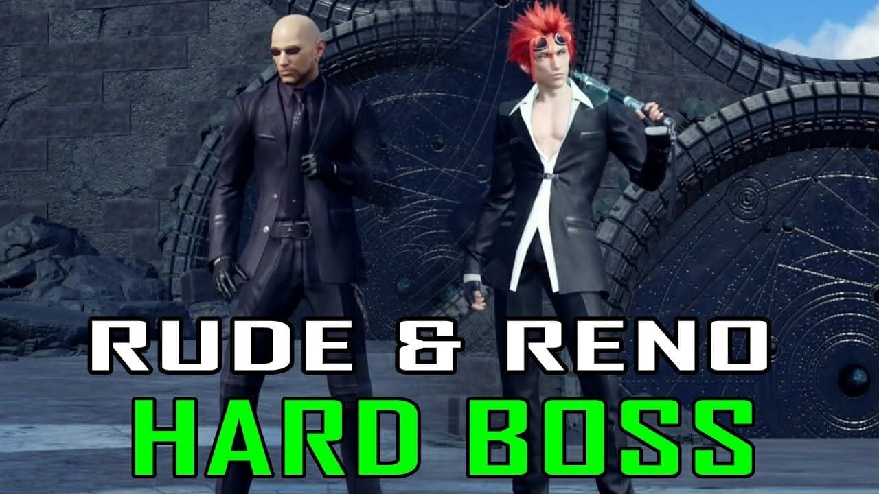 Final Fantasy 7 Rebirth - EASY WAY to defeat RUDE & RENO on Hard Mode