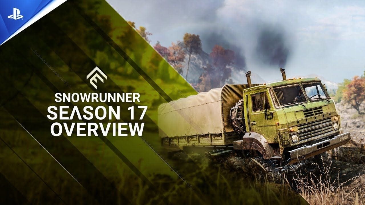 SnowRunner - Bande-annonce des nouveautés de la saison 17 - VOSTFR - 4K | PS4, PS5