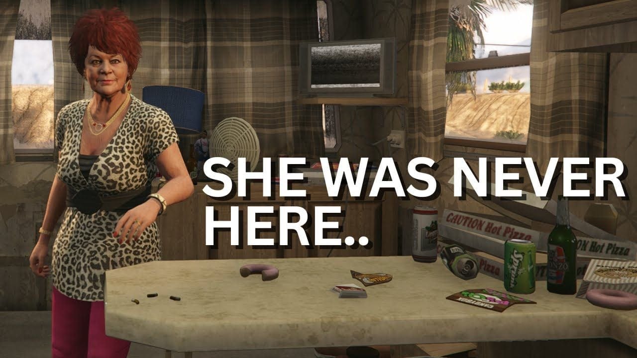Trevor’s Mother Was Never in his Trailer..
