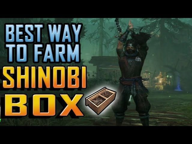 NIOH 2 - The BEST way to farm SHINOBI BOX and SACRED BRUSH early game