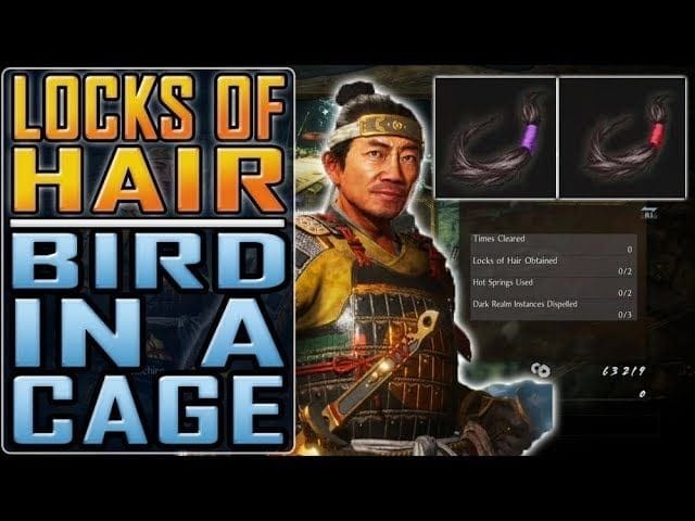 NIOH 2 - All LOCKS OF HAIR in Bird in a Cage