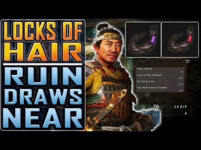 NIOH 2 - All LOCKS OF HAIR in Ruin Draws Near