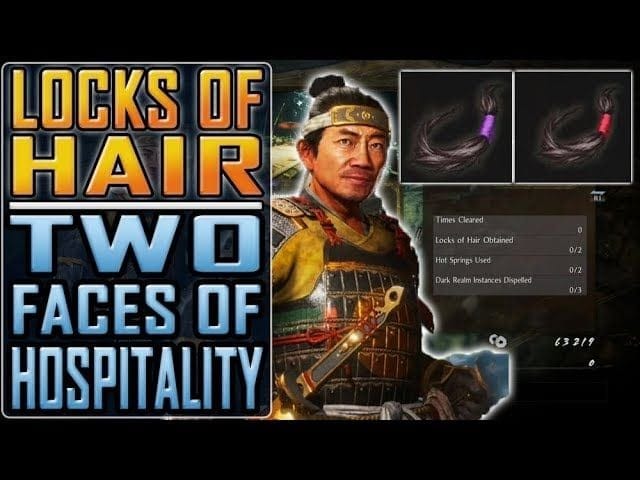 NIOH 2 - All LOCKS OF HAIR in The Two Faces of Hospitality