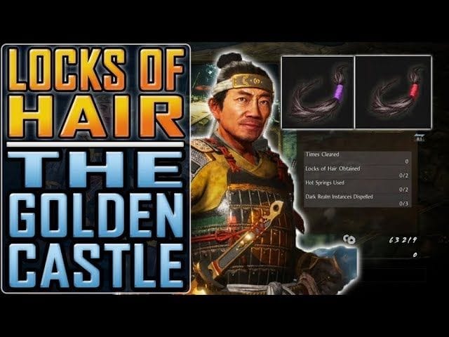 NIOH 2 - All LOCKS OF HAIR in The Golden Castle