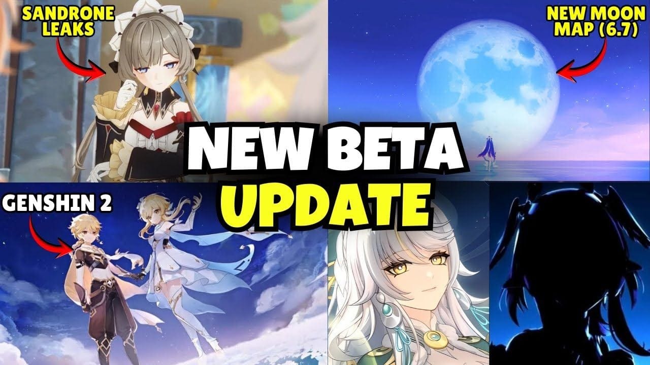 JUST IN: Massive Genshin Impact Leaks | 6.7 Moon Map, Sandrone, Linnea  & What’s After 7.x