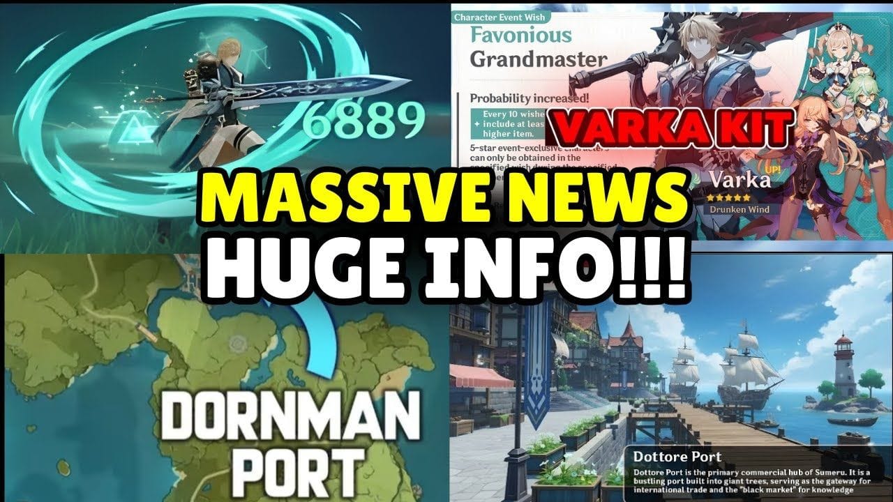 JUST IN: Genshin 6.4 — Varka Is REAL and Mondstadt Is About to EXPLODE