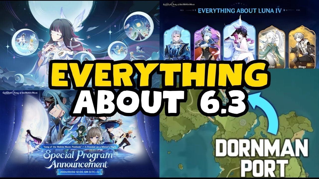 JUST IN: Version 6.3 Is About to Change Genshin’s Meta Forever (Special Program Preview)