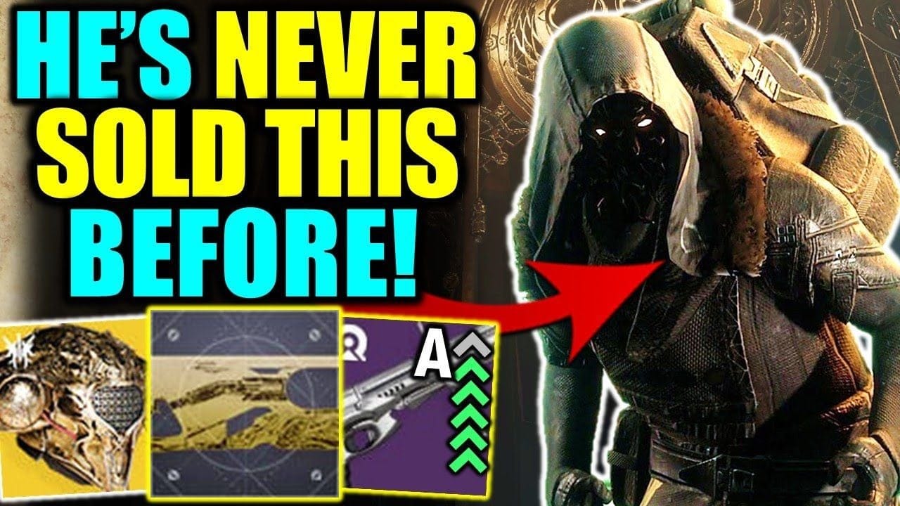 Destiny 2: XUR HAS *NEVER* SOLD THIS EXOTIC CATALYST BEFORE! - Xur Review (Jan 9 - 12)