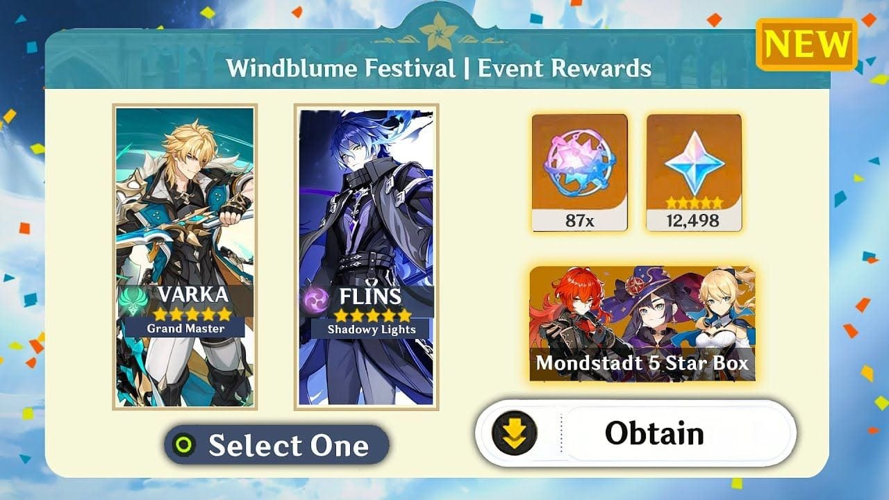 JUST IN! NEW 6.4 WINDBLUME FESTIVAL REWARDS! HERES HOW TO CLAIM - Genshin Impact