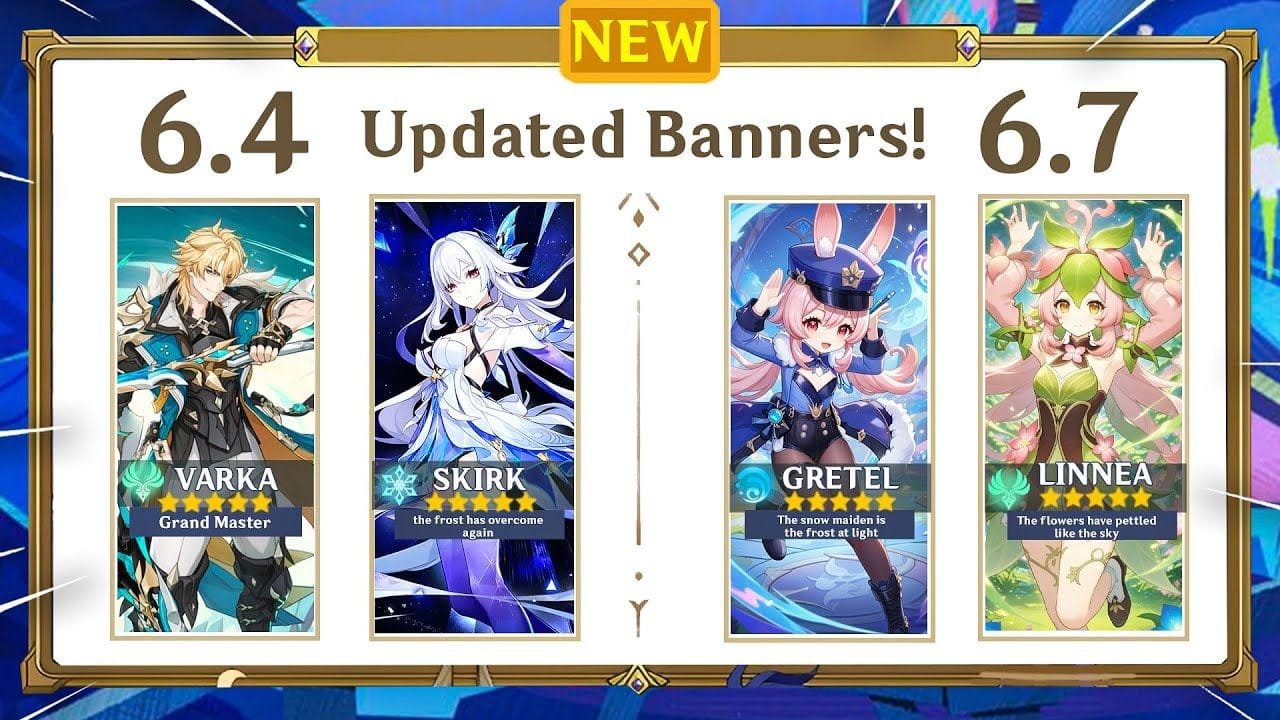 JUST IN! NEW 6.4 - 6.7 CONFIRMED BANNER ROADMAP! DONT SKIP  - Genshin Impact