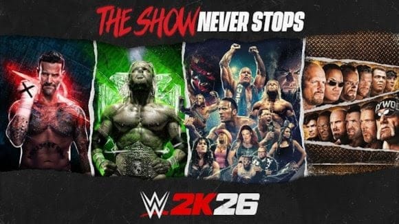 GEEKNPLAY - WWE 2K26 - Officialisé avec CM Punk en cover, sortie le 6 mars et éditions détaillées