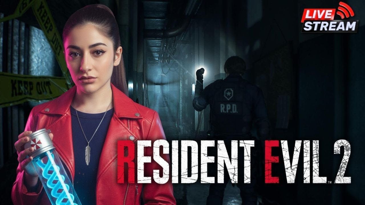 Sur les traces de Leon Scott Kennedy... ♡ Let's Play RE2 Remake | Live Horreur 👻 @venusisnaive