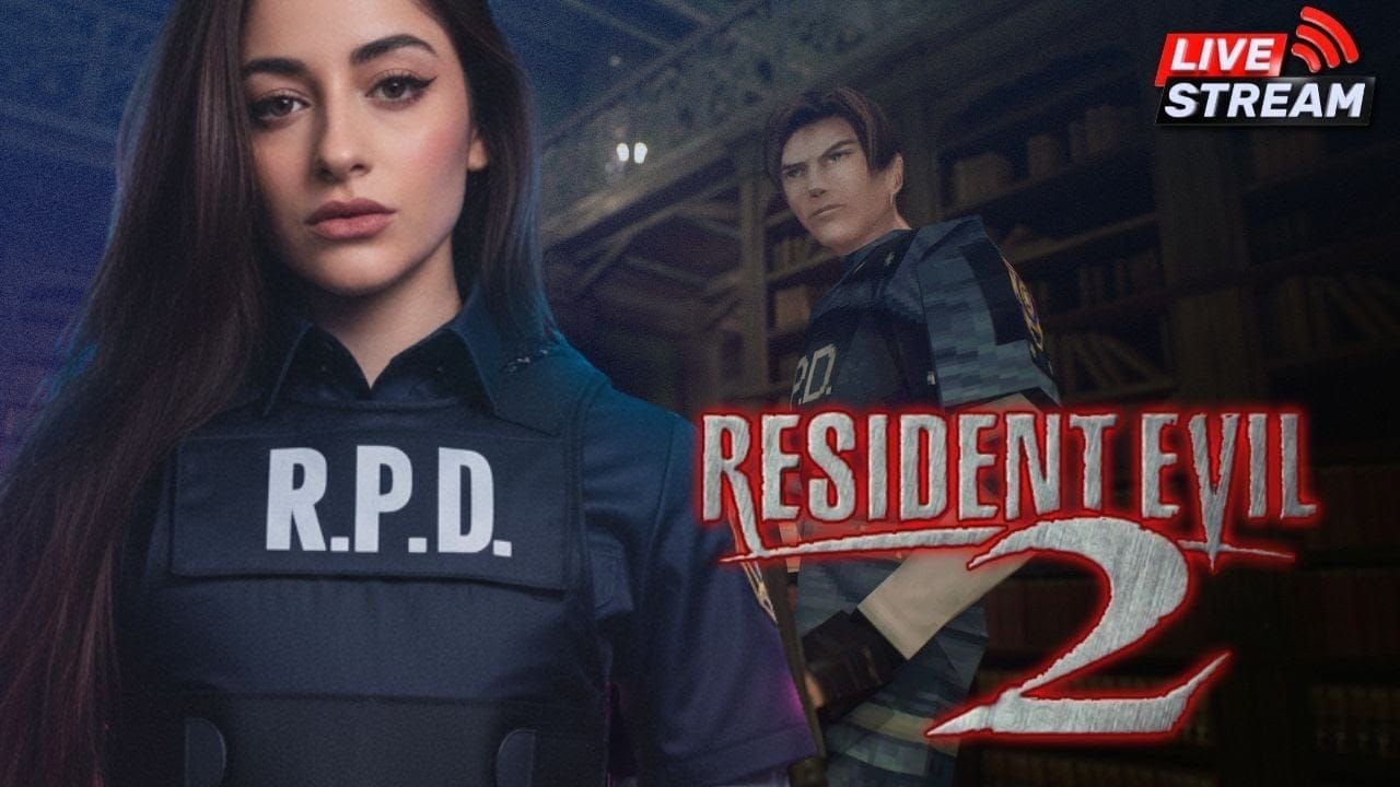 Les Origines de Leon S. Kennedy ❤️ Let's Play Resident Evil 2 | Live Horreur 👻 @venusisnaive