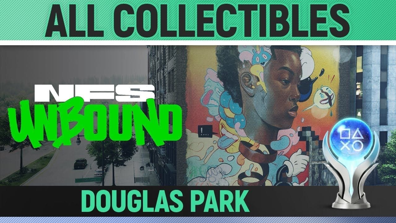 Need for Speed Unbound - Douglas Park - All Collectibles 🏆 Bear Champs, Street Art, Billboards