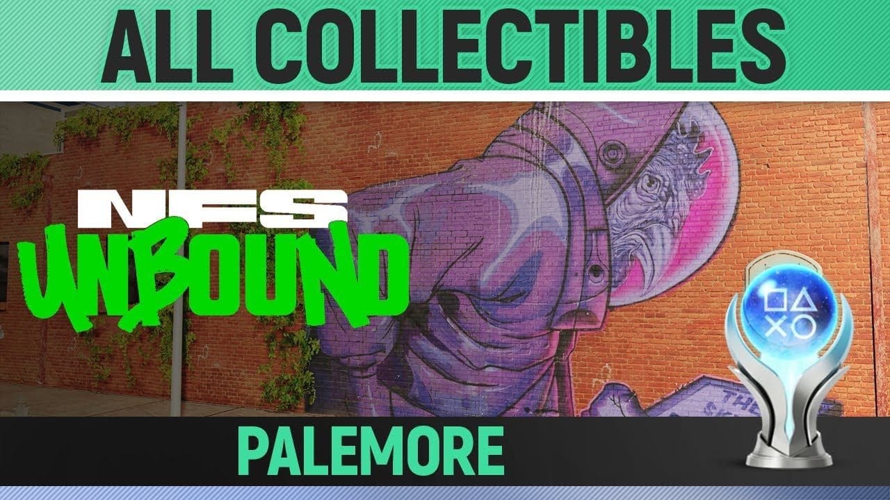 Need for Speed Unbound - Palemore - All Collectibles 🏆 Bear Champs, Street Art, Billboards