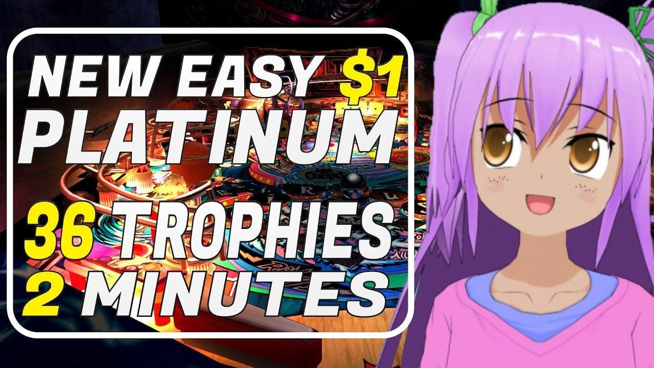 New Easy Quick $1 PSN Platinum Game - 36 Trophies in 2 Minutes