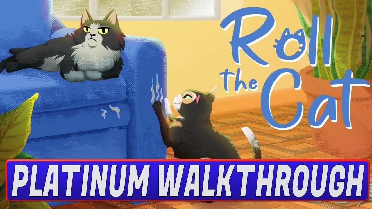 Roll The Cat Platinum Walkthrough | Trophy & Achievement Guide - Crossbuy PS4, PS5
