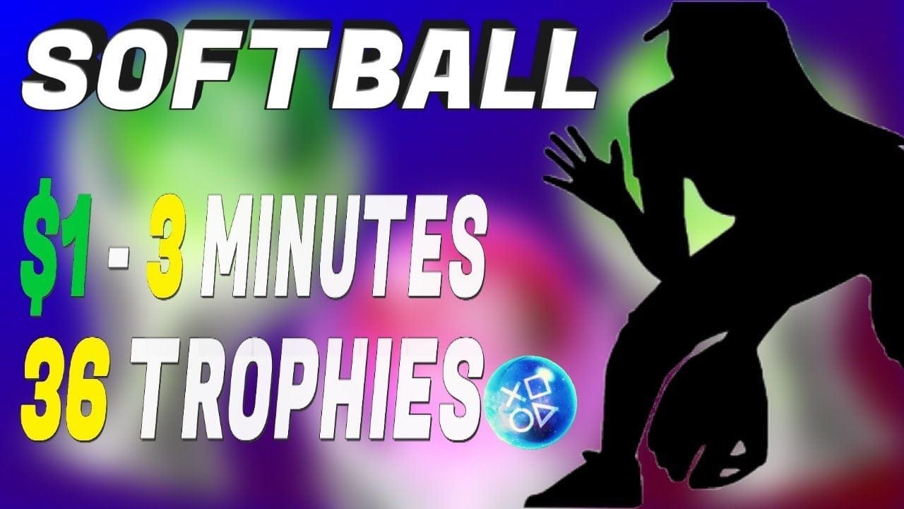 New Easy $1 Platinum Game | 36 Trophies in 3 Minutes - Softball