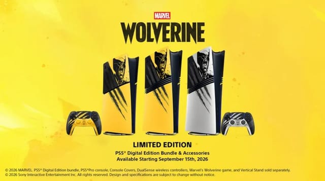 La PS5 se met aux couleurs de Marvel’s Wolverine !