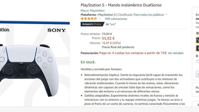 [PROMO] DualSense à 60€