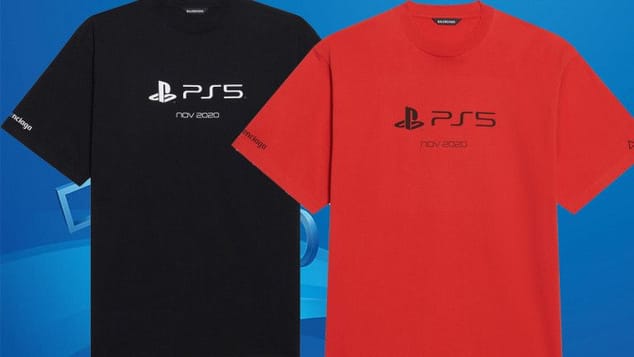 PS5 : une collaboration avec Balenciaga dévoilée, les t-shirts plus chers que la console elle-même !