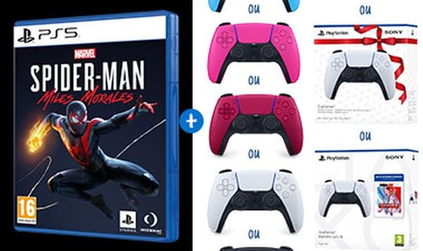 Pack Spider-man Miles Morales + DualSense !