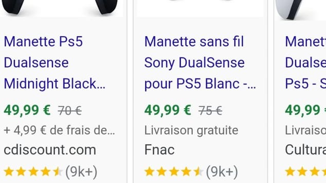 La dualsense en promo