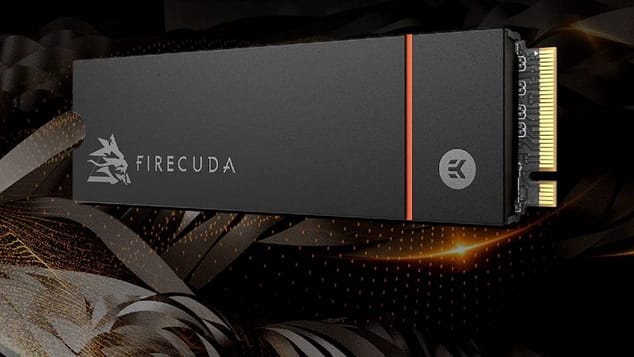 Compatible PC et PS5, ce SSD de Firecuda avec dissipateur est à un très bon prix